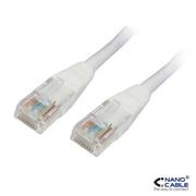 LATIGUILLO RJ45 CAT5 10Mts BLANCO NANOCABLE